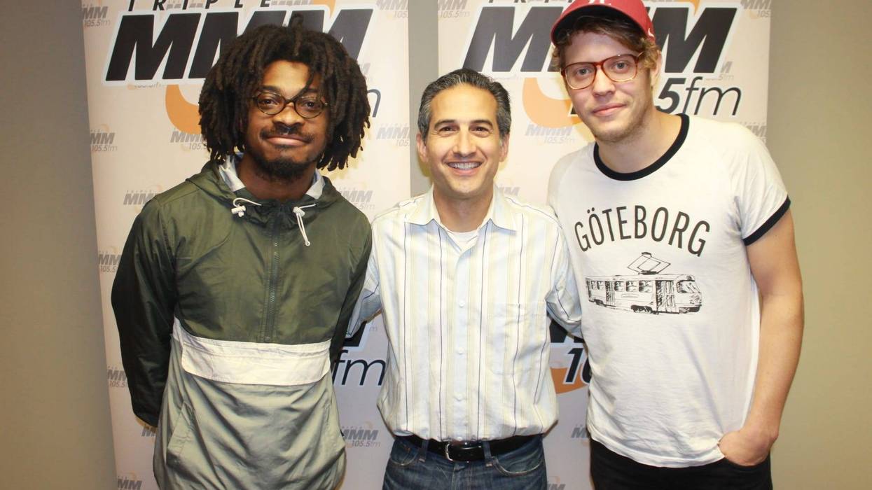 Philip Towns (left) and Anderson East (right) with Jonathan Suttin