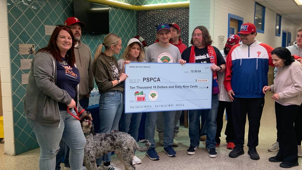 Phillies fan group Phandemic Krew raised $10,000 for the Pennsylvania SPCA over the 2024 baseball season.