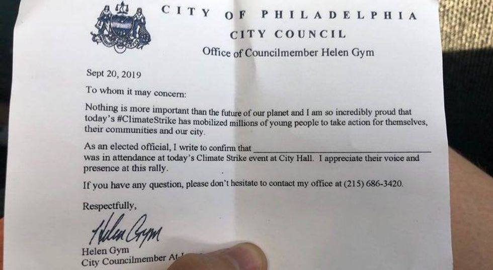 Philly-area students join global wave of climate change protests 9