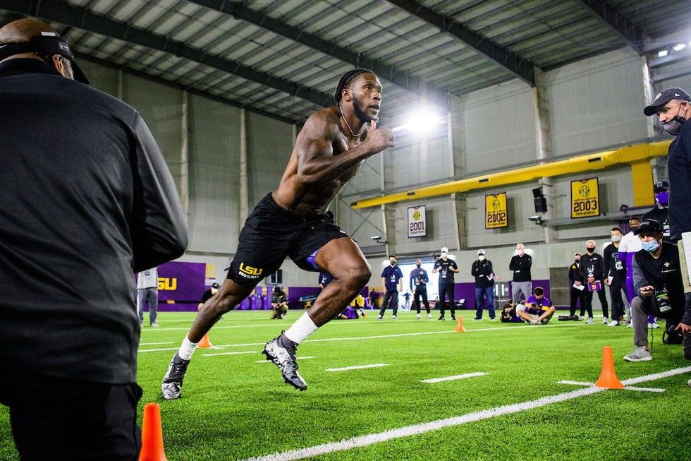 Photo courtesy of LSU Football