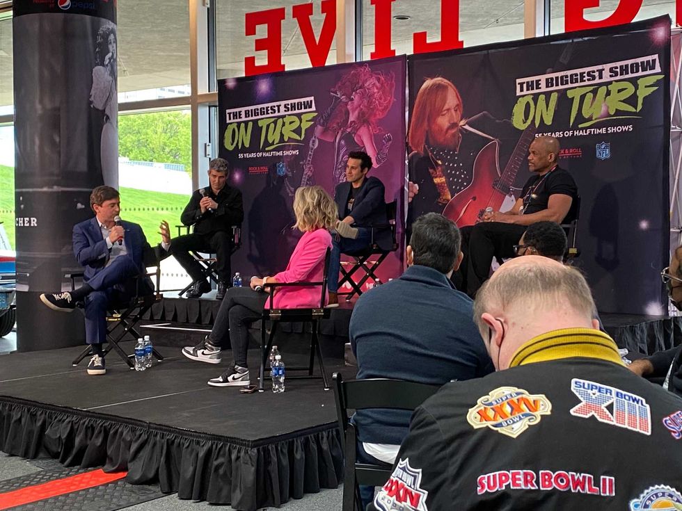 PHOTO GALLERY: ROCK HALL SUPERBOWL HALFTIME SHOW EXHIBIT 2021 CLEVELAND NFL DRAFT