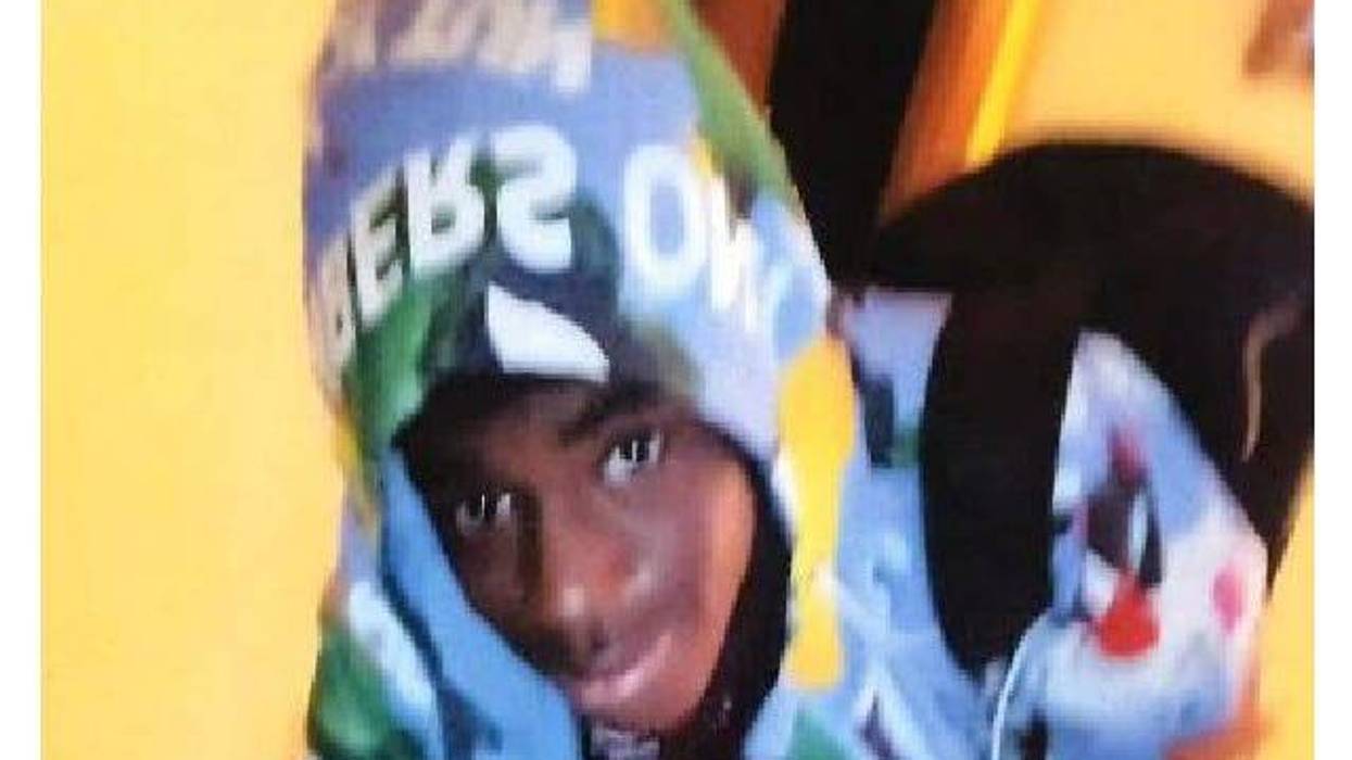 Photo of missing teenage boy, Sanchez Shelton