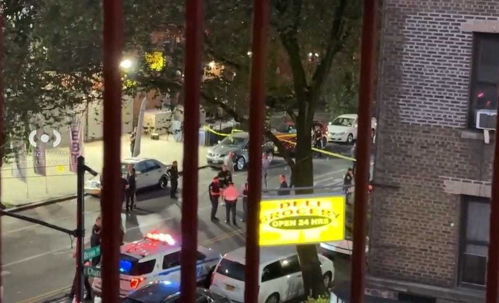 photo of where the shootout took place