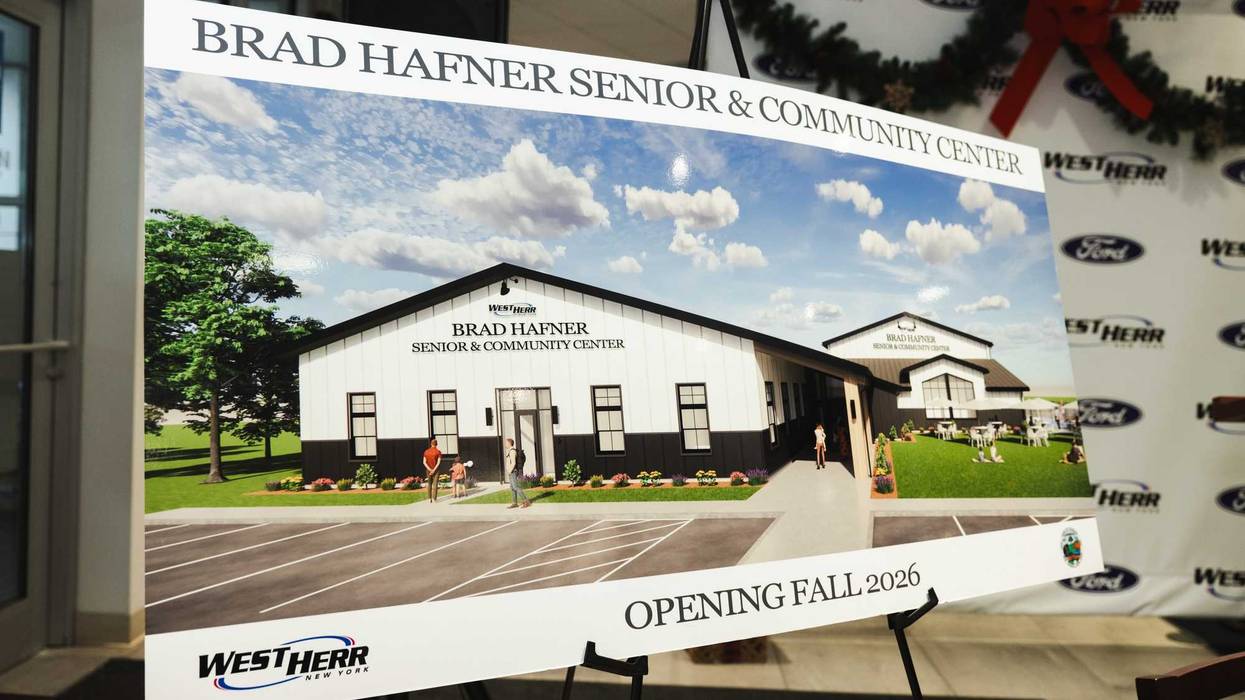 Photograph of the new Brad Hafner Senior and Community Center