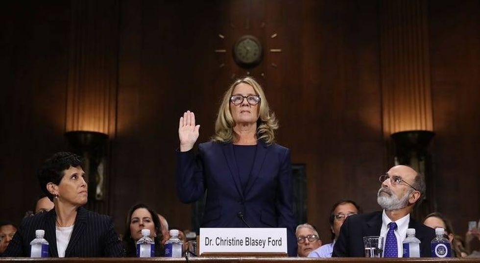 PHOTOS: Kavanaugh Hearings: Christine Blasey Ford testifies in Senate Judiciary hearing