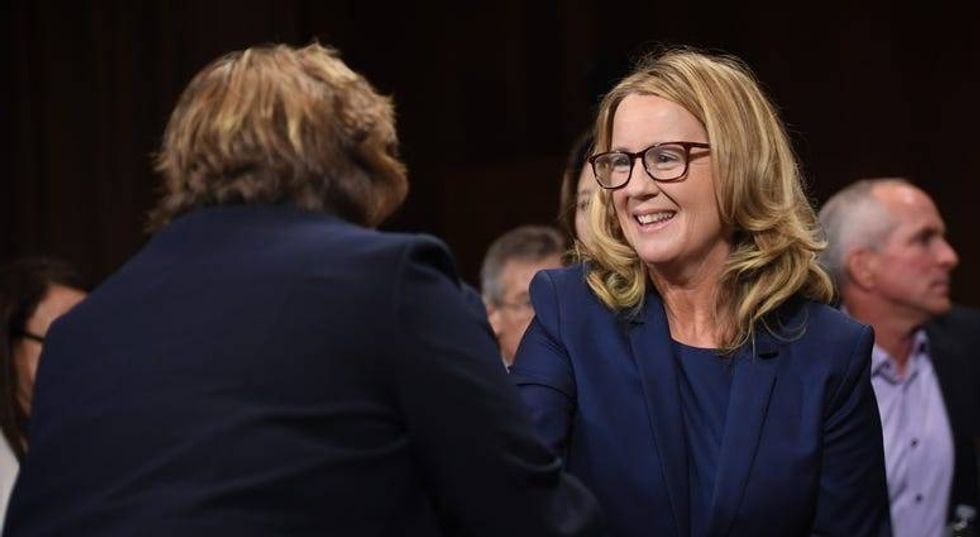PHOTOS: Kavanaugh Hearings: Christine Blasey Ford testifies in Senate Judiciary hearing