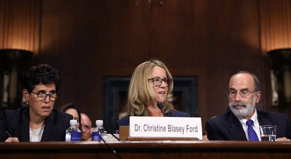 PHOTOS: Kavanaugh Hearings: Christine Blasey Ford testifies in Senate Judiciary hearing