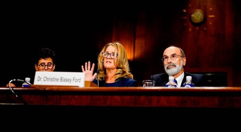 PHOTOS: Kavanaugh Hearings: Christine Blasey Ford testifies in Senate Judiciary hearing