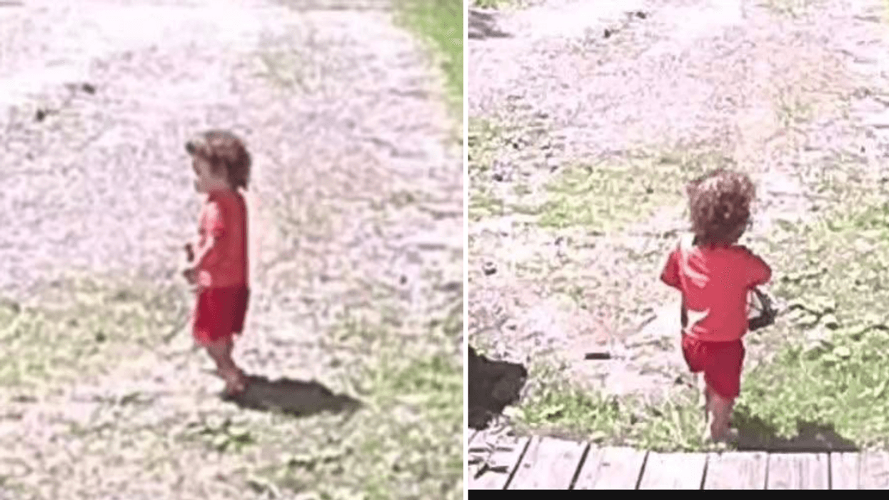 Photos of child on Ring camera