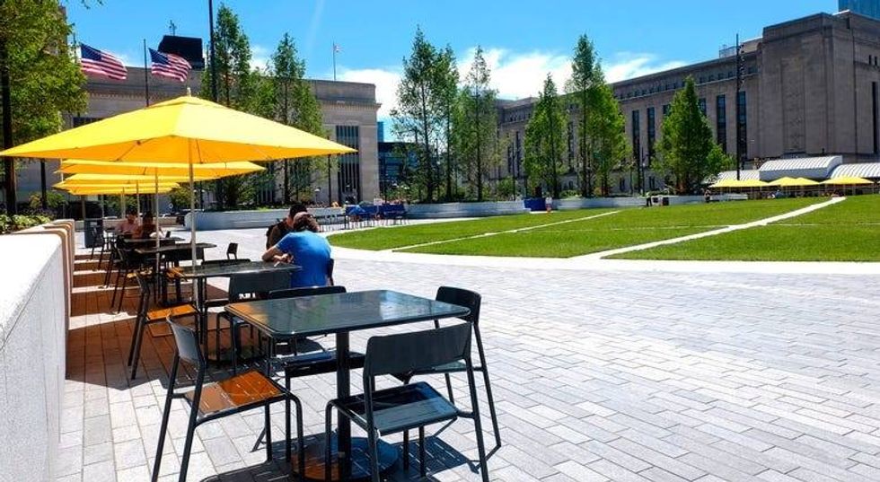 Photos: Schuylkill Yards' new Drexel Square is officially open