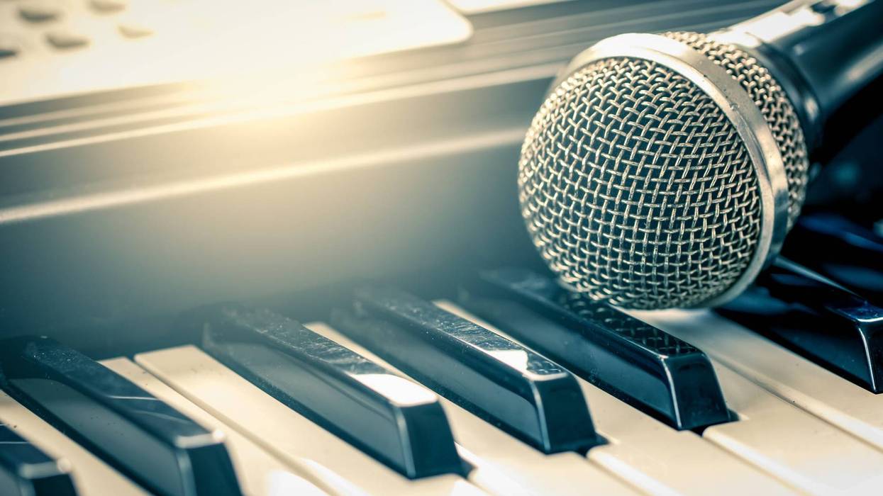 Piano And Microphone