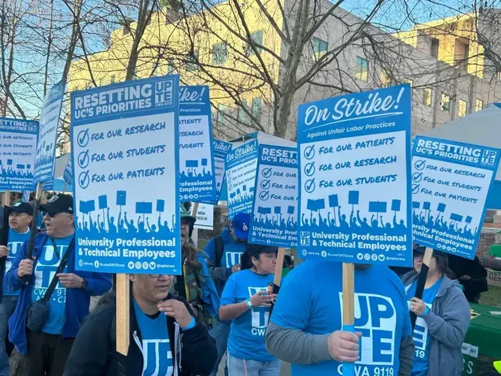 picketers