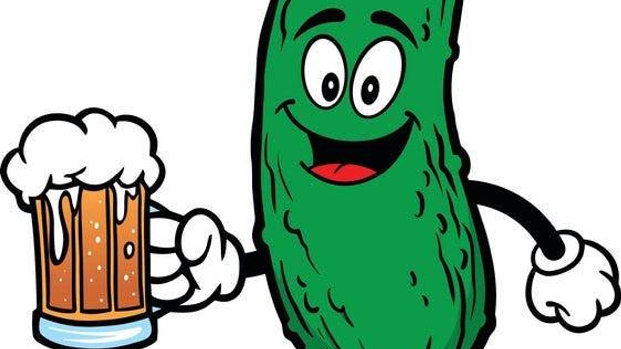 Pickle with Beer