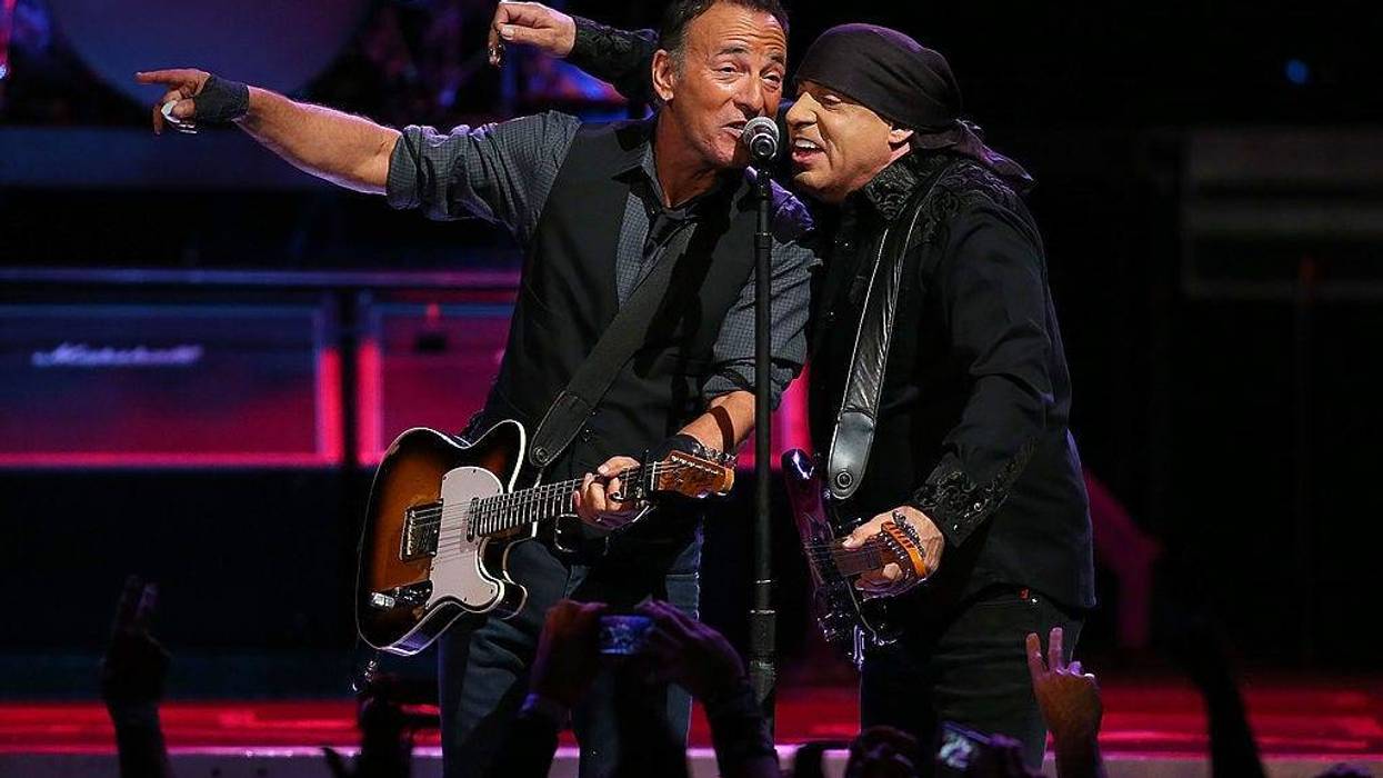 Picture of Bruce Springsteen and Steven Van Zandt