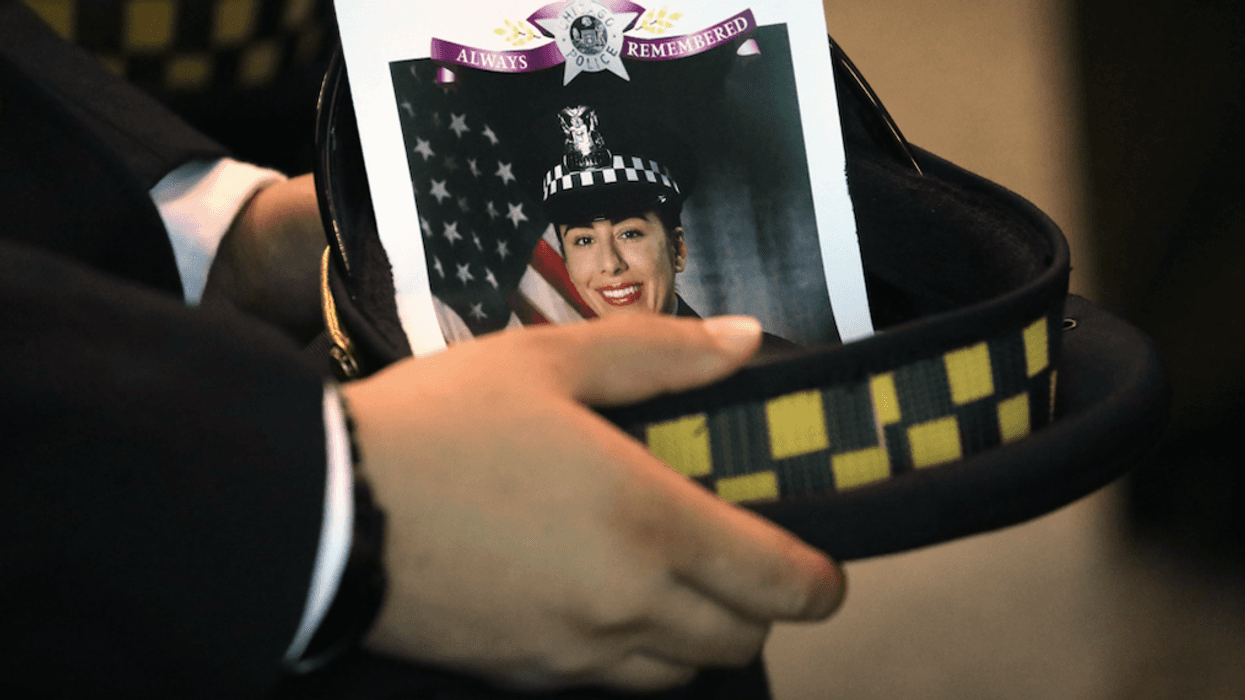 picture of Officer Ella French at her memorial service