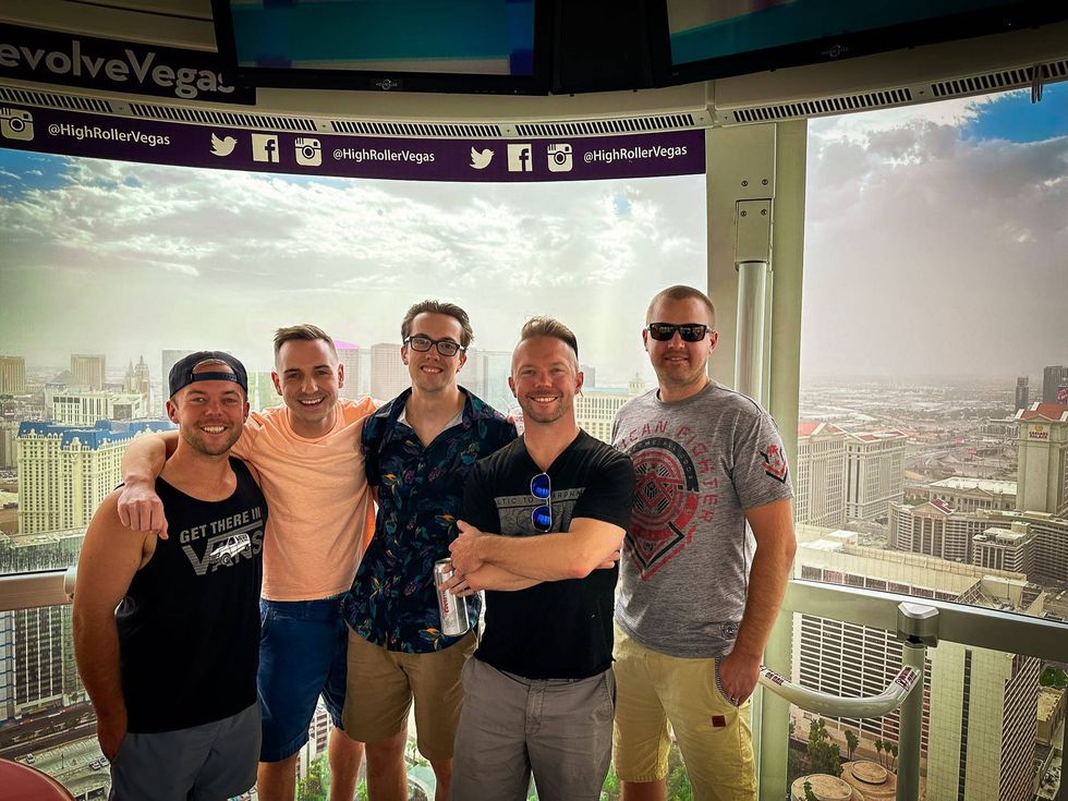 Pike and friends in Las Vegas