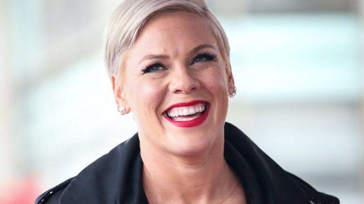 Pink, Alecia Moore, Hollywood Walk of Fame, Ceremony, Smile, 2019