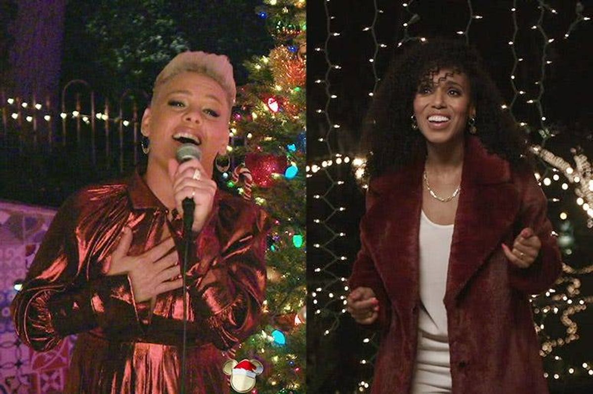 Pink and Kerry Washington