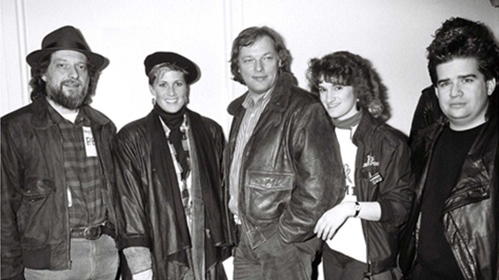 Pink Floyd with Cathy Faulkner and Mike Bell