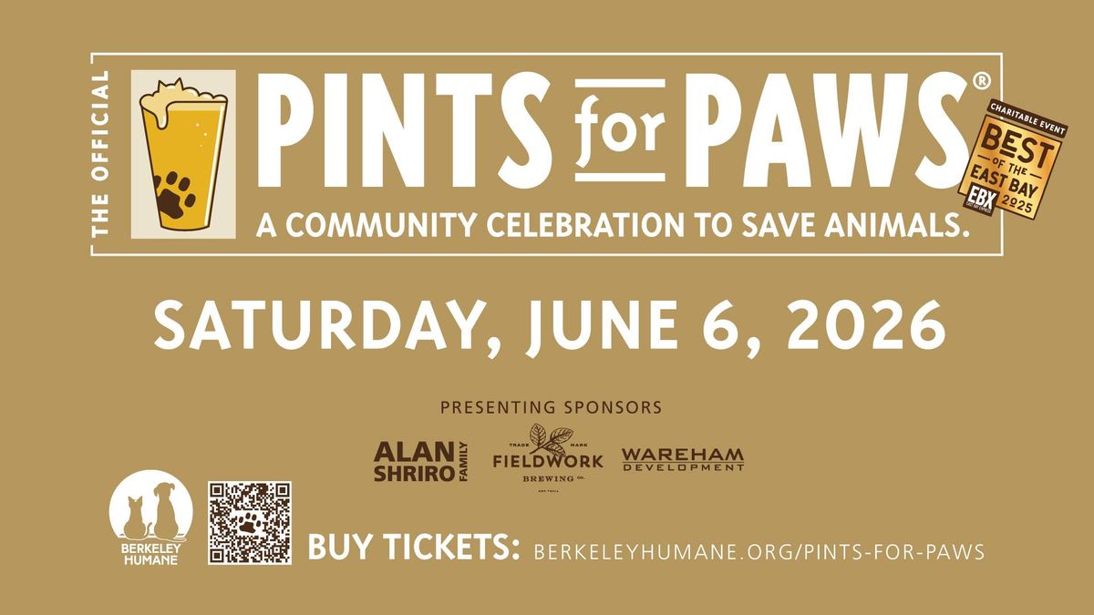 Pints for Paws 2026