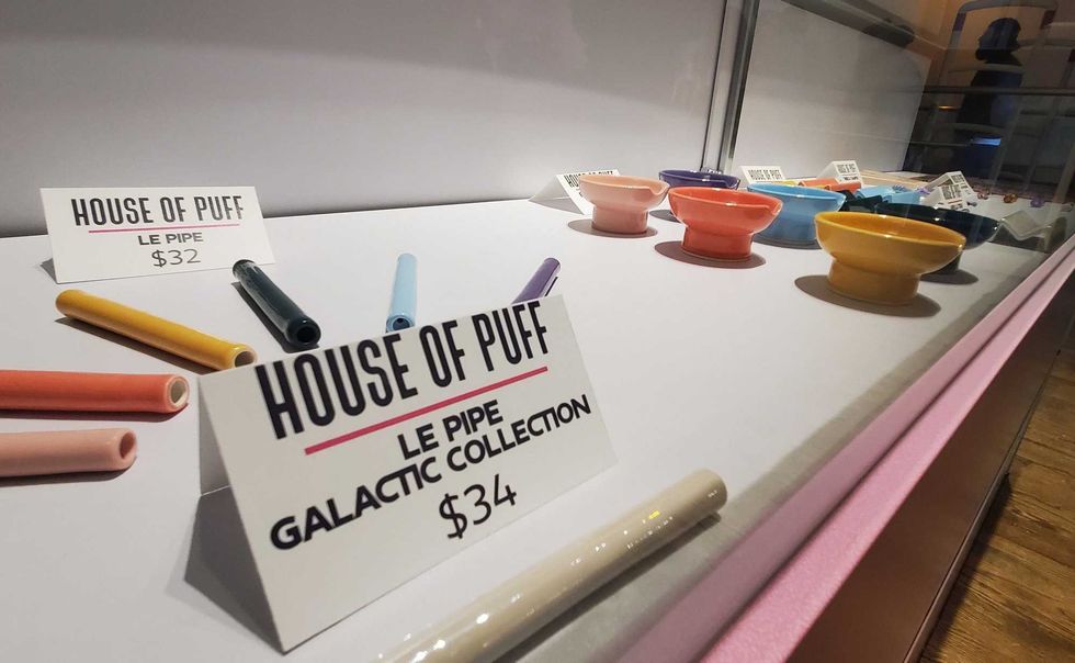Pipes for sale at Cannabis Co. on Dec. 29, 2022
