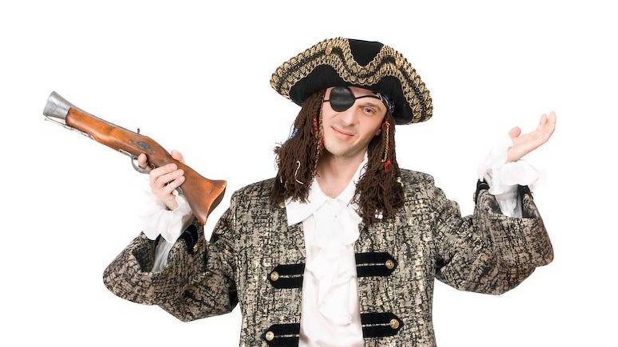 Pirate, Man, Costume, Eyepatch