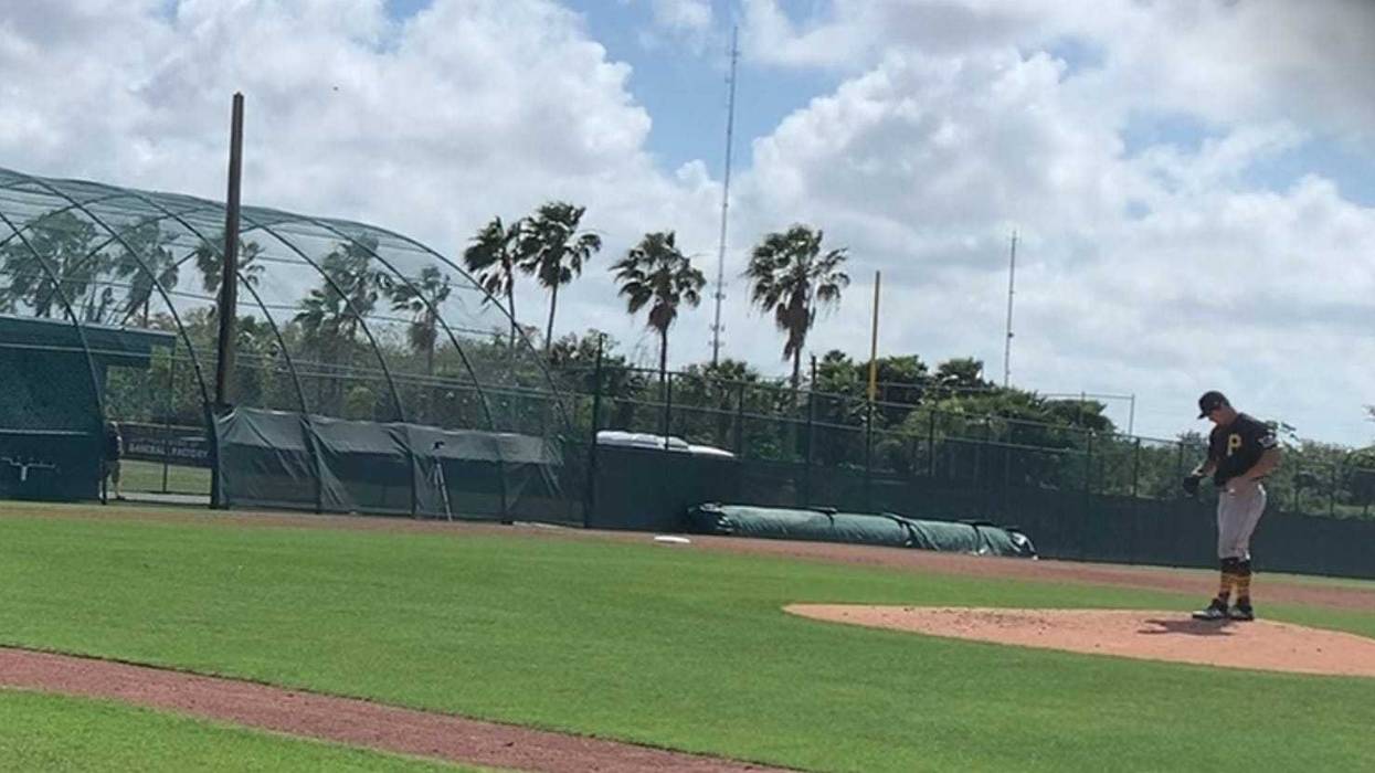Pirates Pitcher Derek Holland