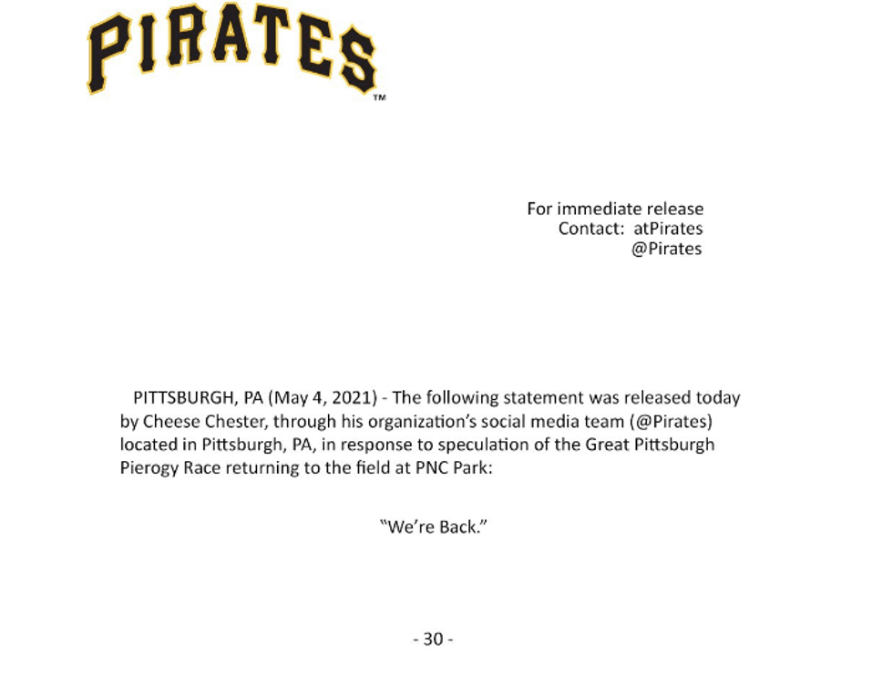 Pirates release