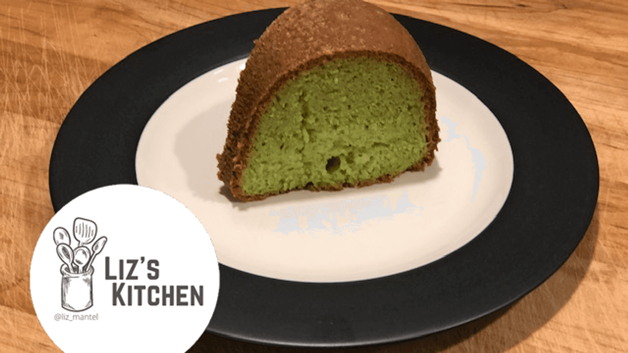 Pistachio Pudding Cake