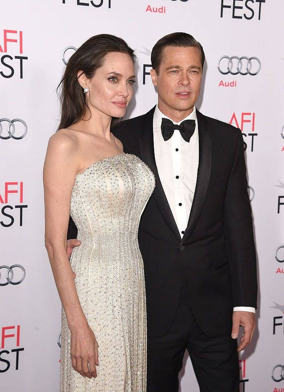 Pitt and Jolie in 2015