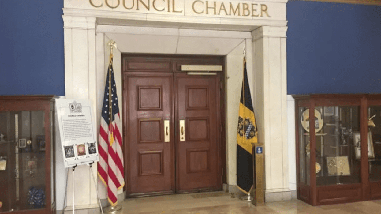 Pittsburgh city Council Chamber