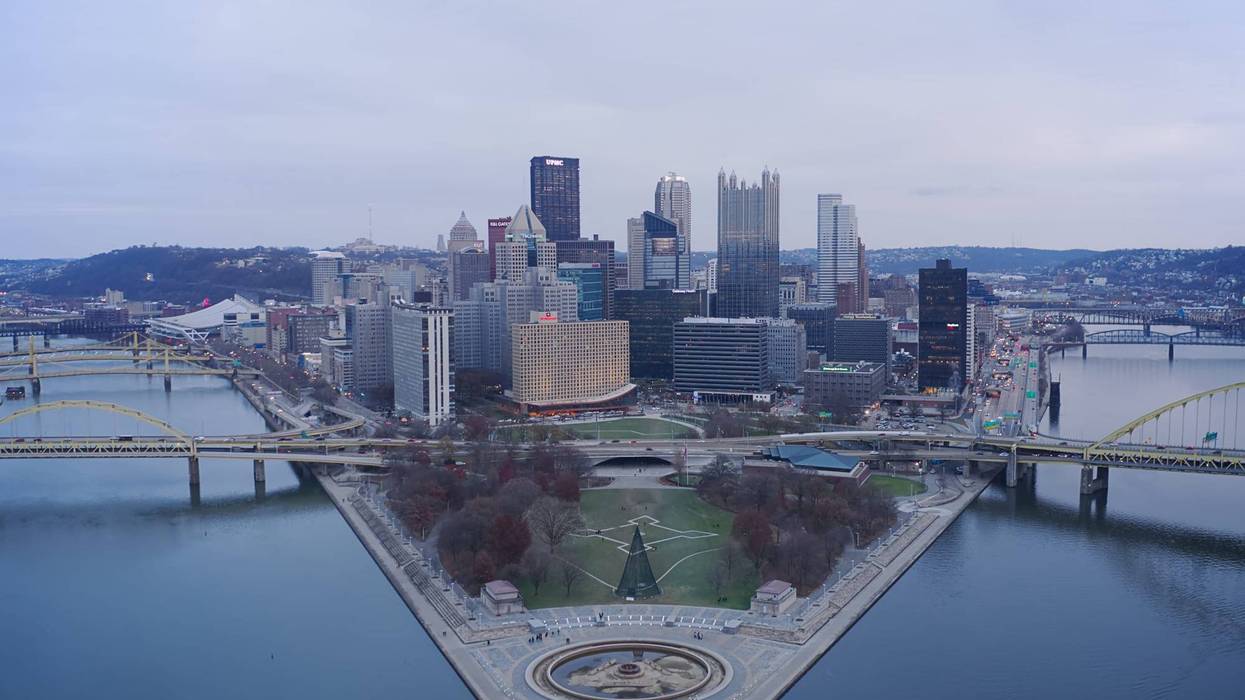 Pittsburgh in the winter