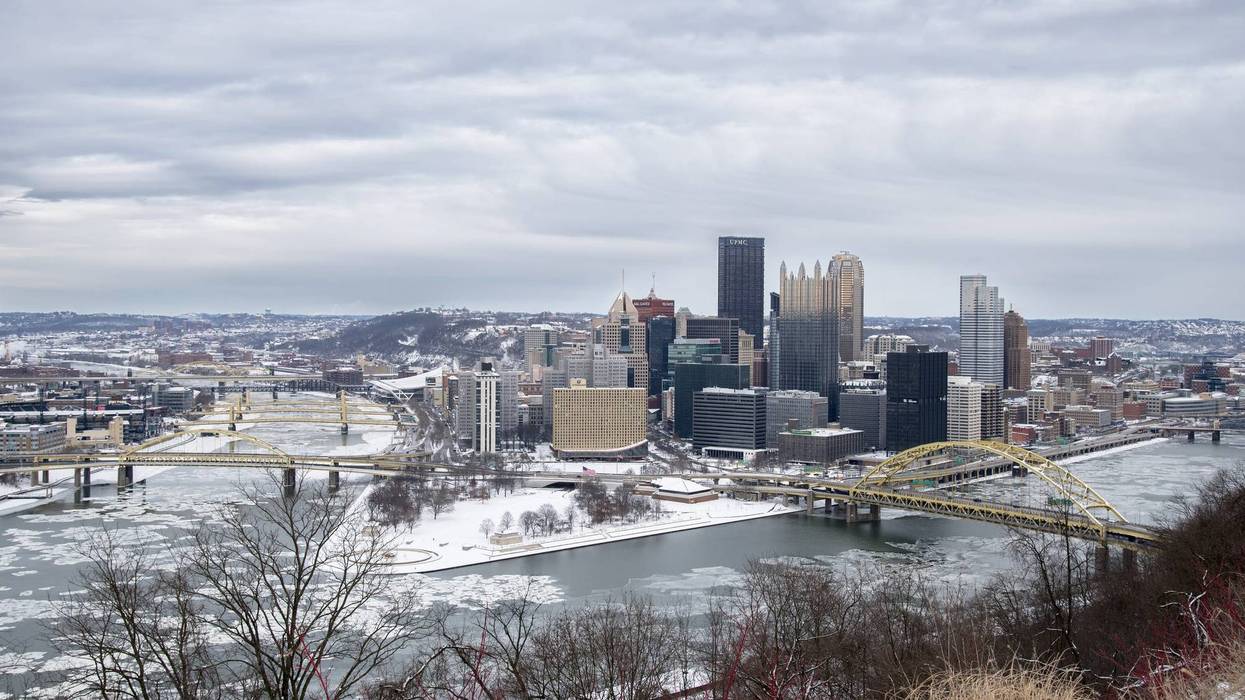 Pittsburgh in the winter