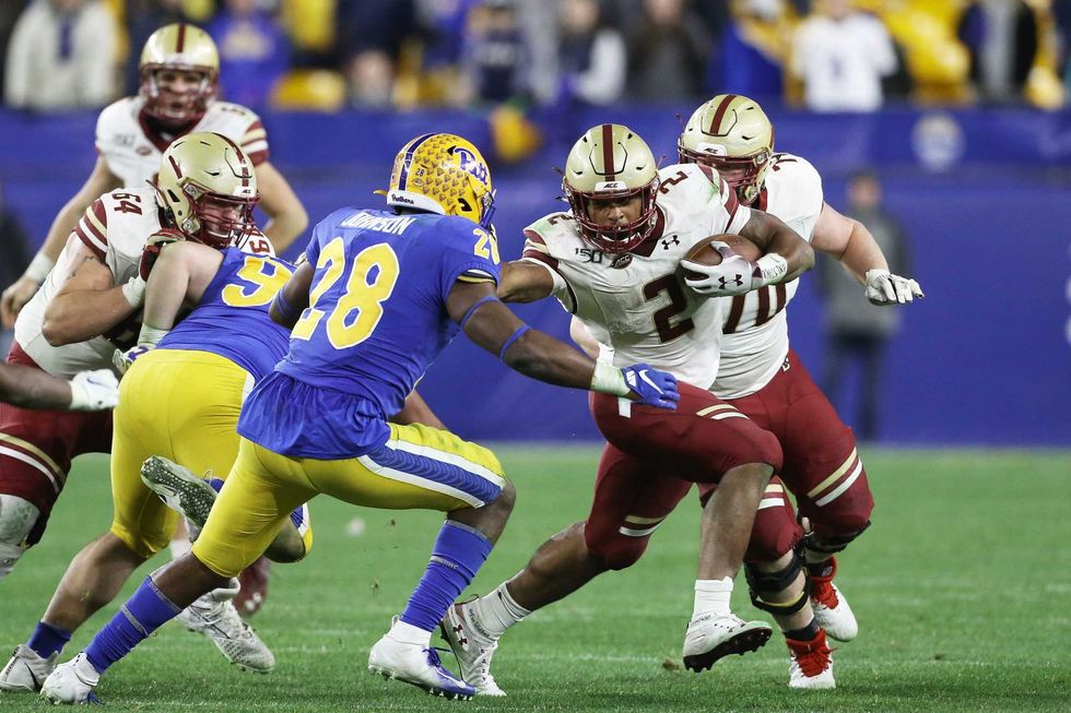 Dillon, Boston College Chug Past Pitt 26-19