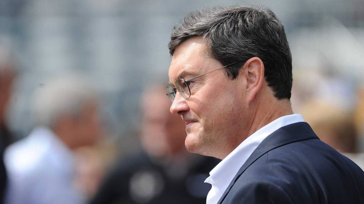 Pittsburgh Pirates owner Bob Nutting before the game against the Milwaukee Brewers