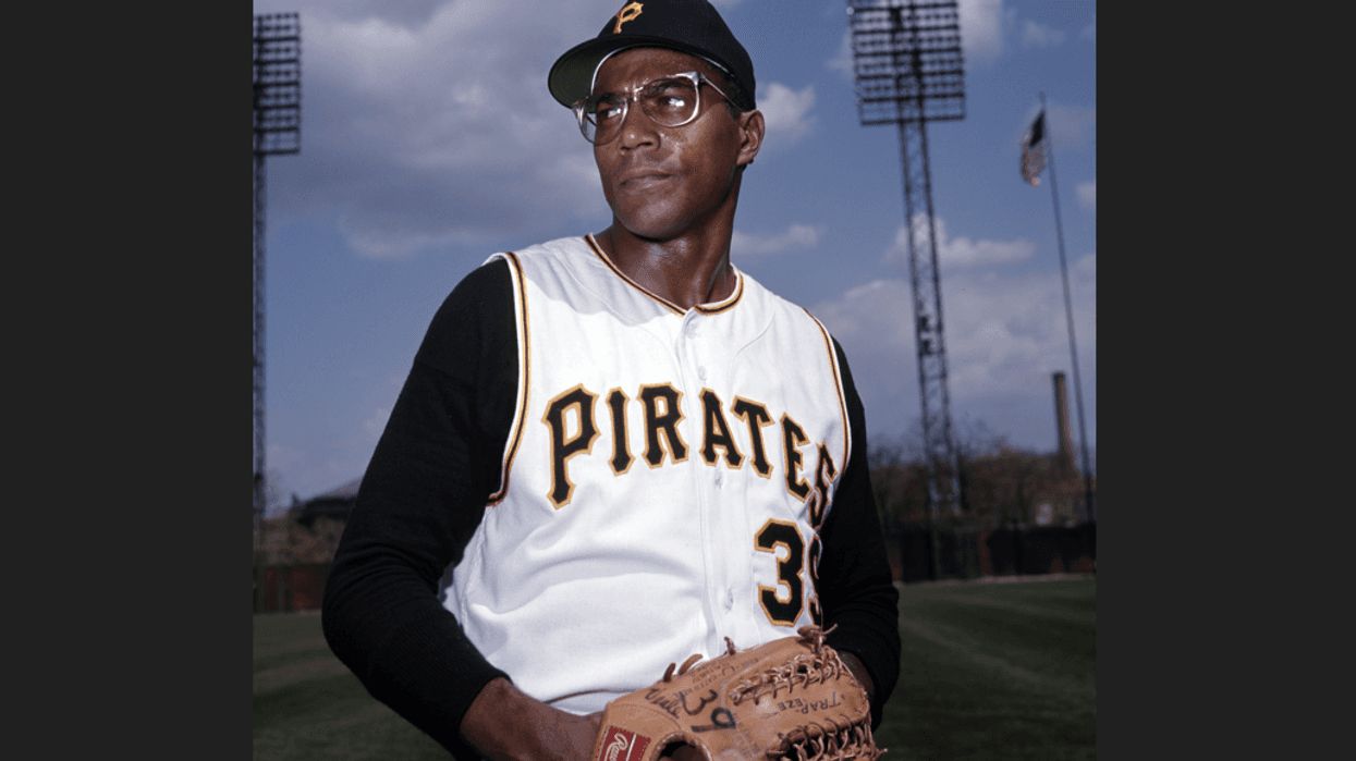 Pittsburgh Pirates pitcher Bob Veale (39) poses for a portrait at Forbes Field.