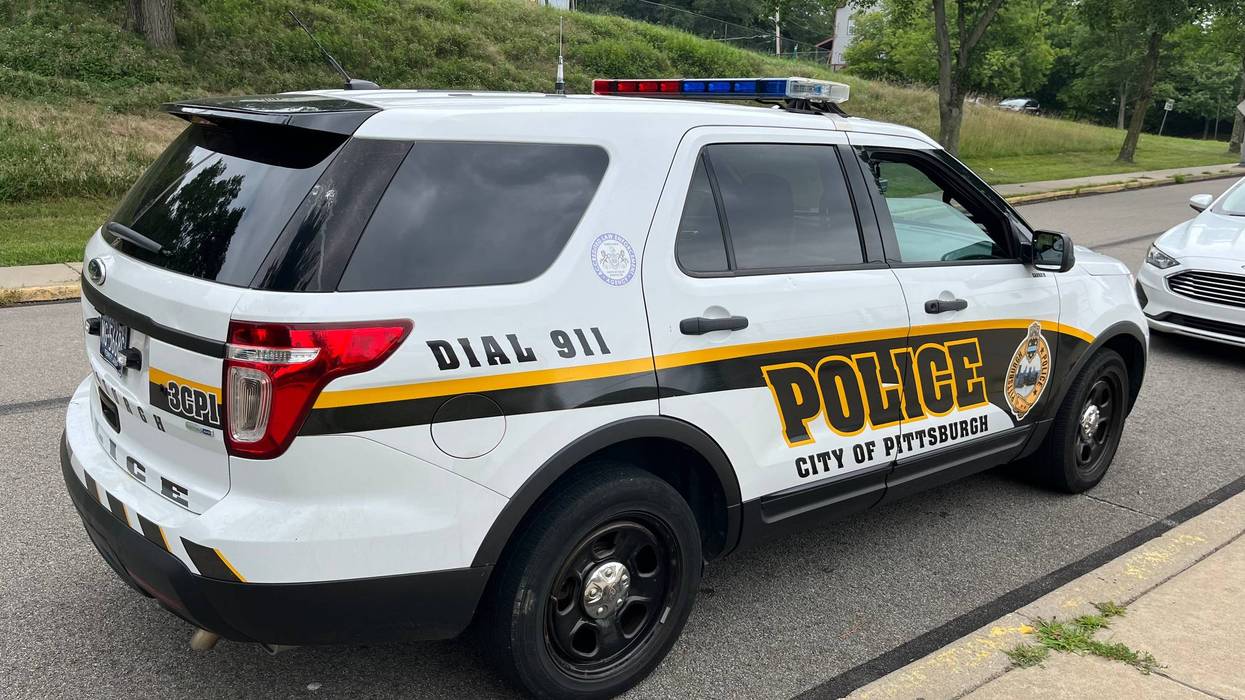 Pittsburgh Police vehicle