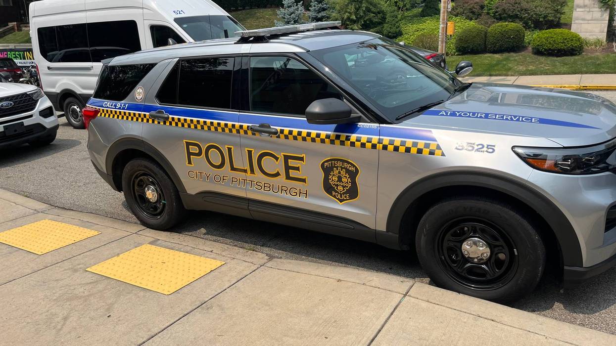 Pittsburgh Police vehicle