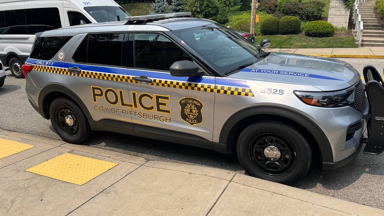 Pittsburgh Police vehicle