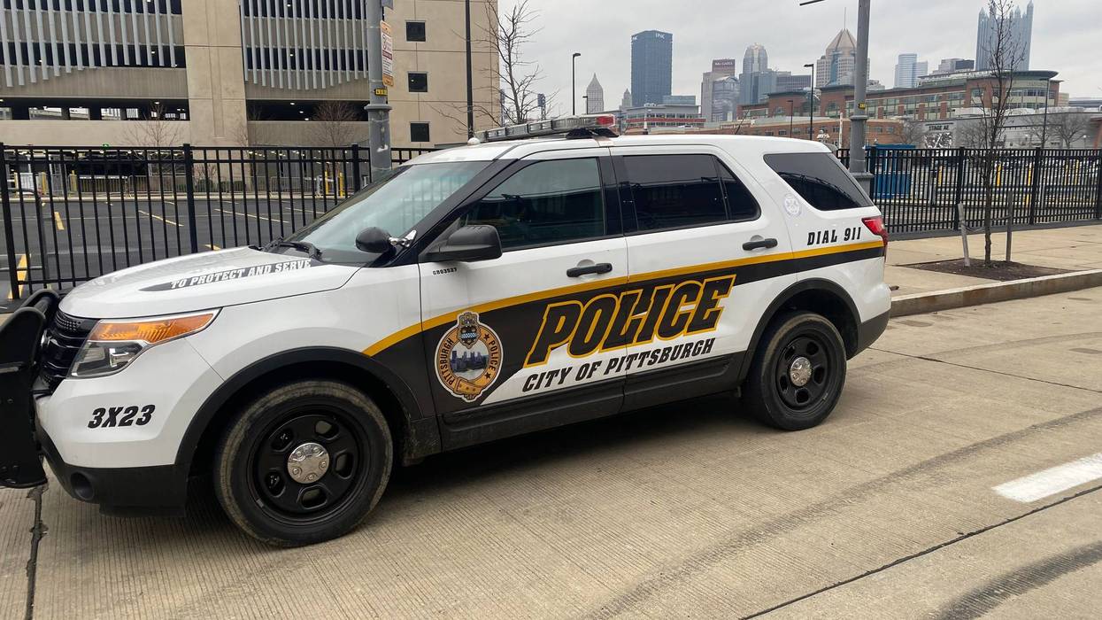 Pittsburgh Police vehicle