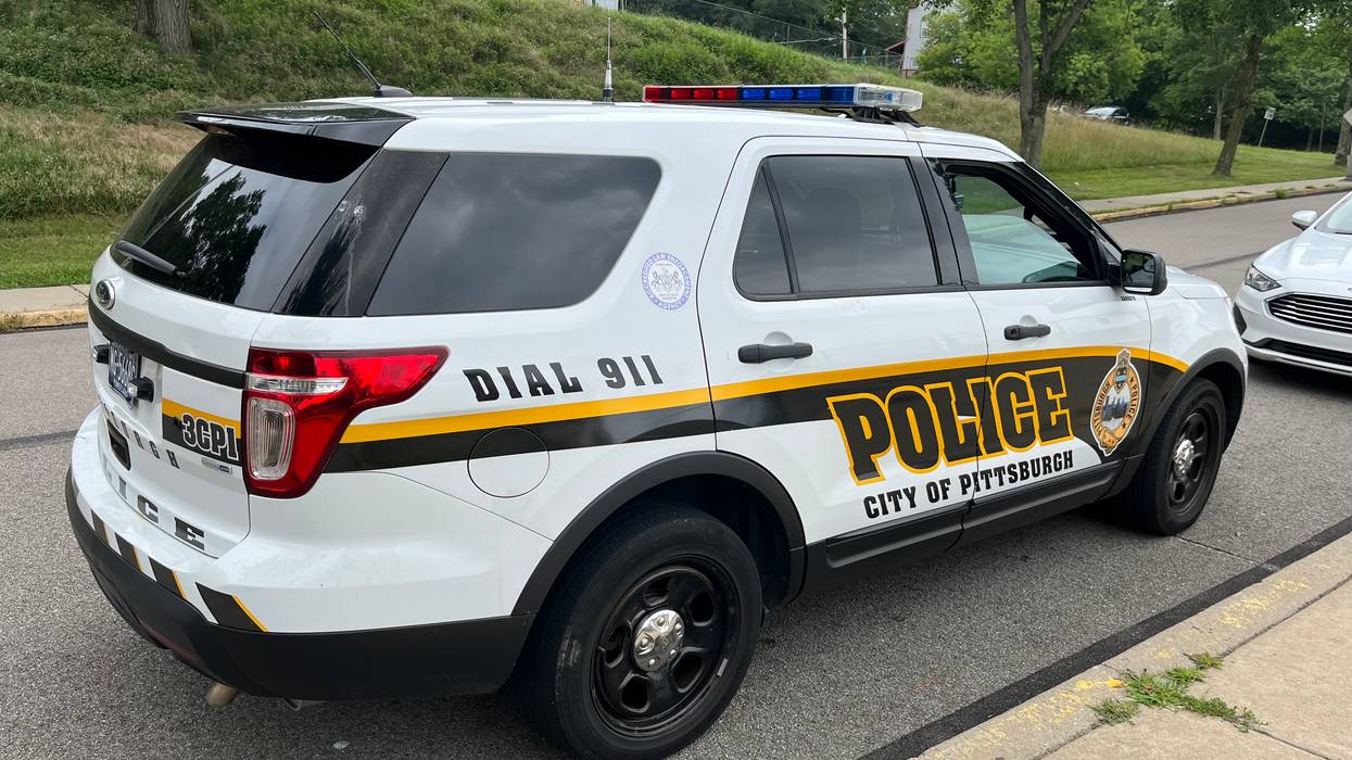 Pittsburgh Police vehicle