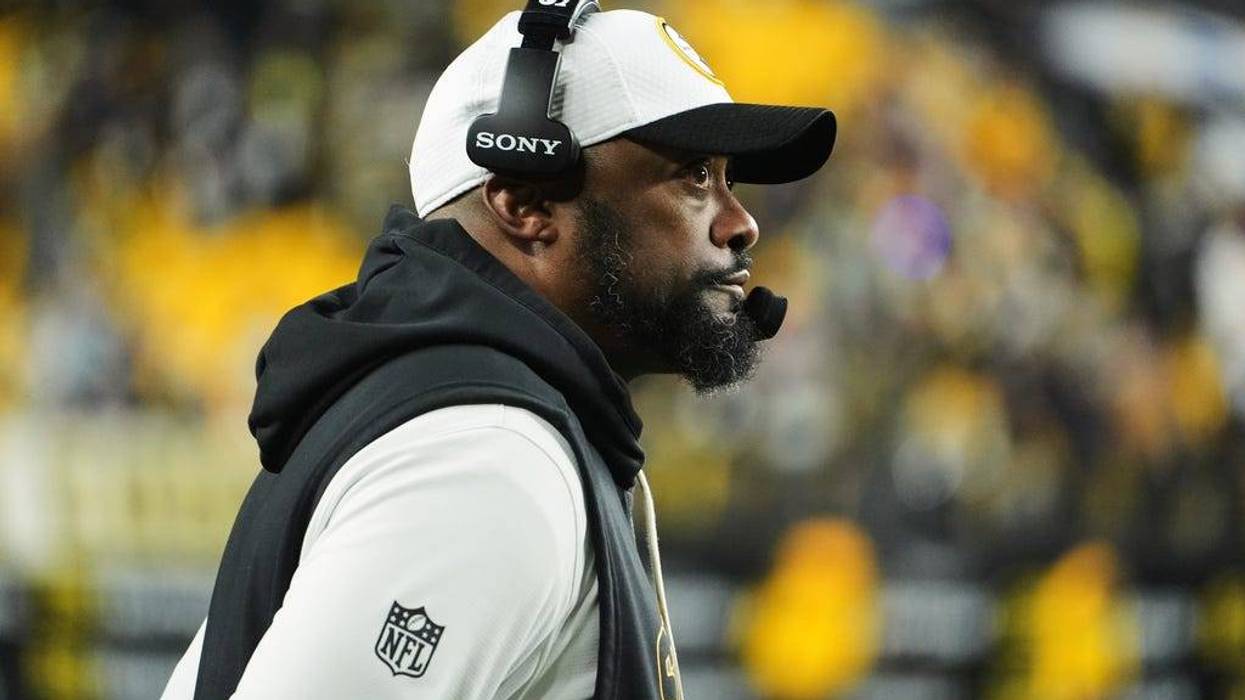 Pittsburgh Steelers head coach Mike Tomlin reacts after a Houston Texans touchdown during the second half of NFL wild-card playoff football game, Monday, Jan. 12, 2026, in Pittsburgh.