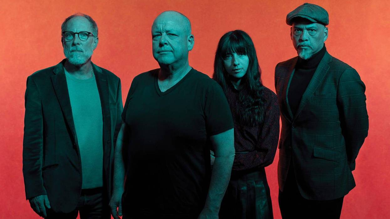 Pixies - L-R: David Lovering, Black Francis, Paz Lenchantin, Joey Santiago