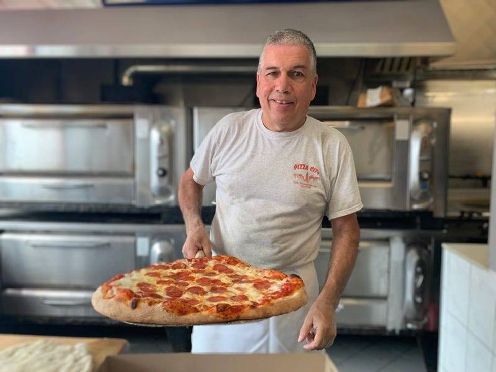 Pizza City manager John Liebel