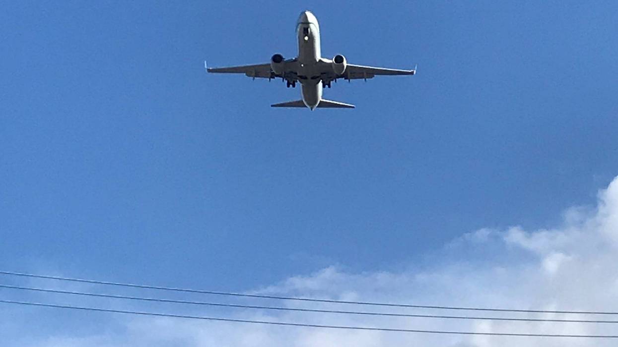 plane in air
