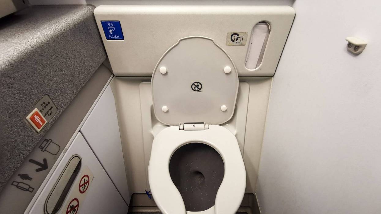 Plane Toilet