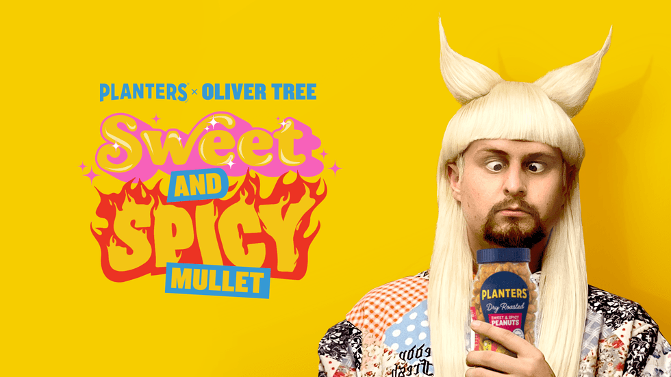 PLANTERS x Oliver Tree Sweet and Spicy Mullet