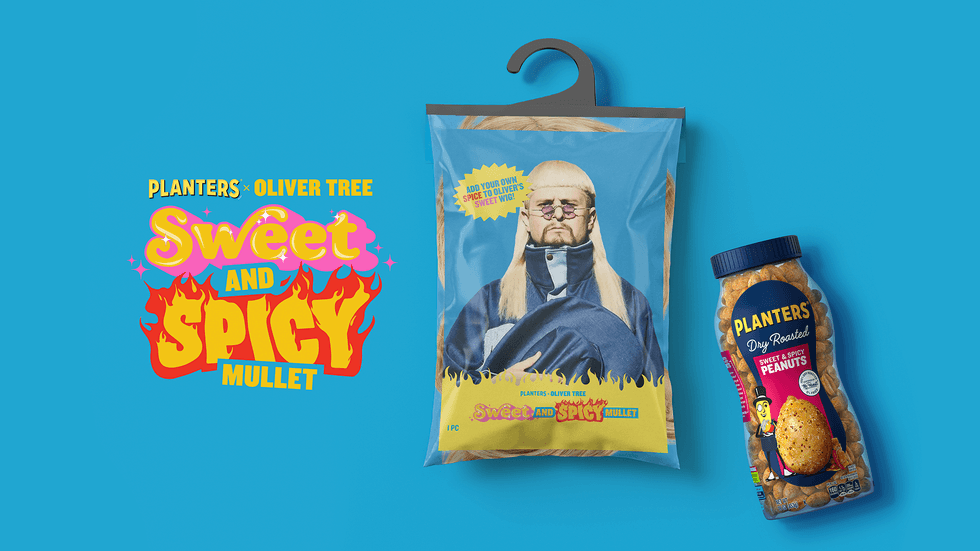PLANTERS x Oliver Tree Sweet and Spicy Mullet