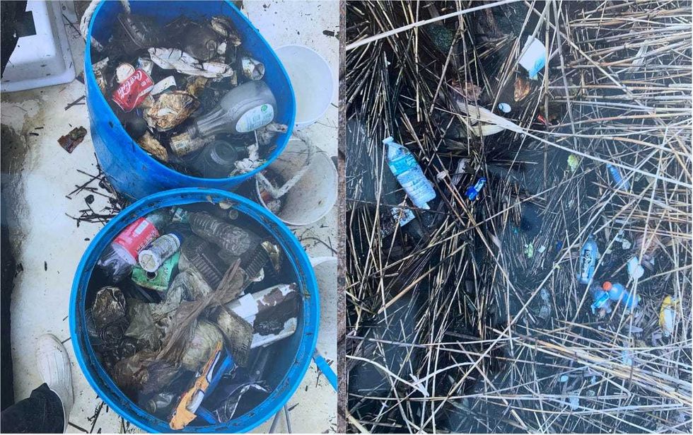 Plastic waste