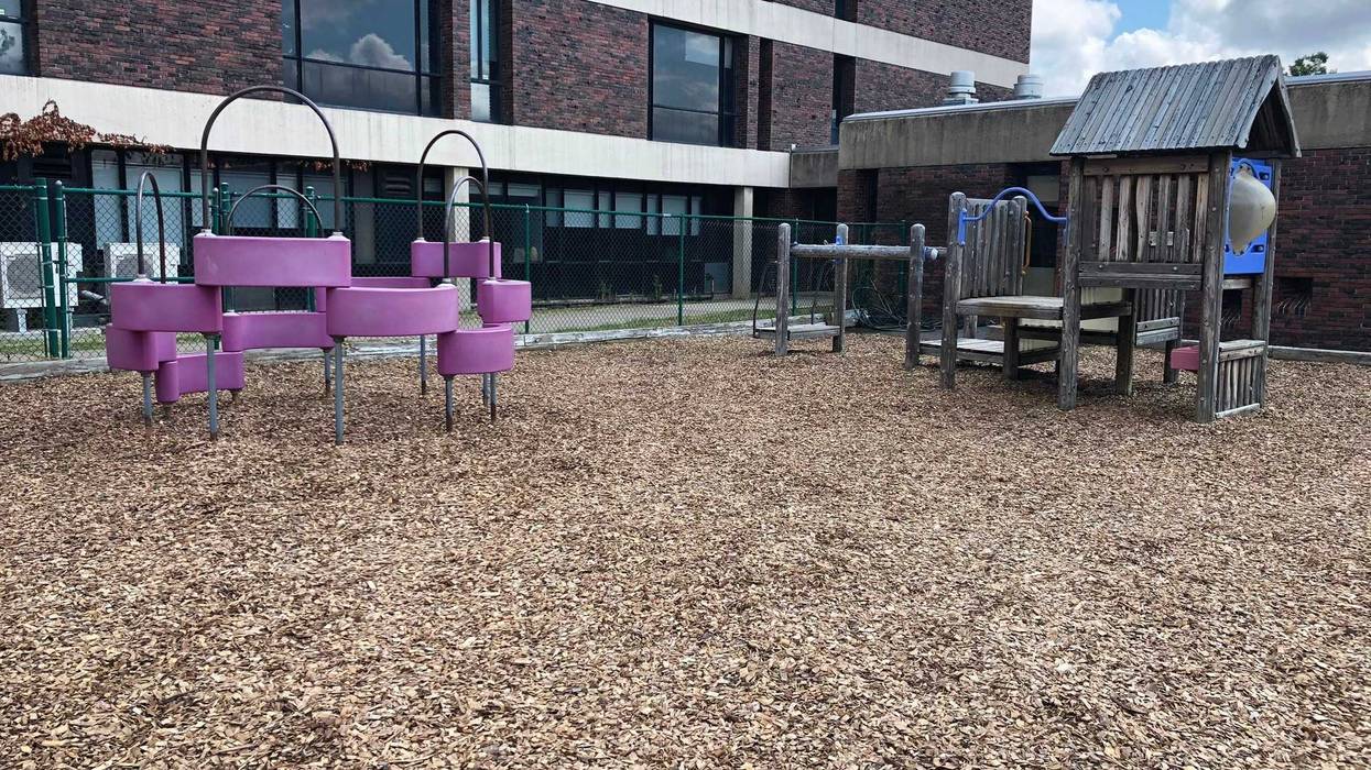 Playground at Buffalo State College. July 24, 2020 (WBEN Photo/Mike Baggerman)